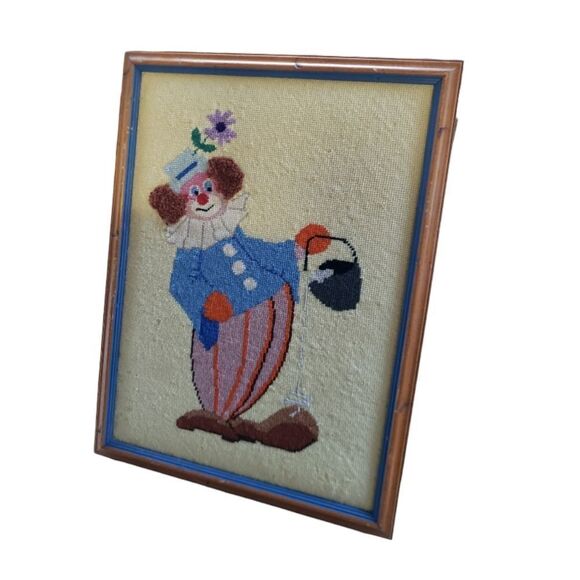 Framed Clown - Picture 1 of 6